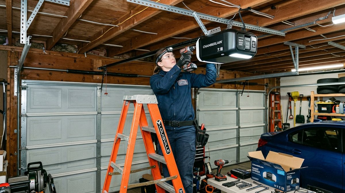 Grace Smart Garage Door Dispatch in Skokie (Lincolnwood Area): Heavy-Duty EPDM Perimeter & Bottom Seal Weatherproofing - Skokie, IL